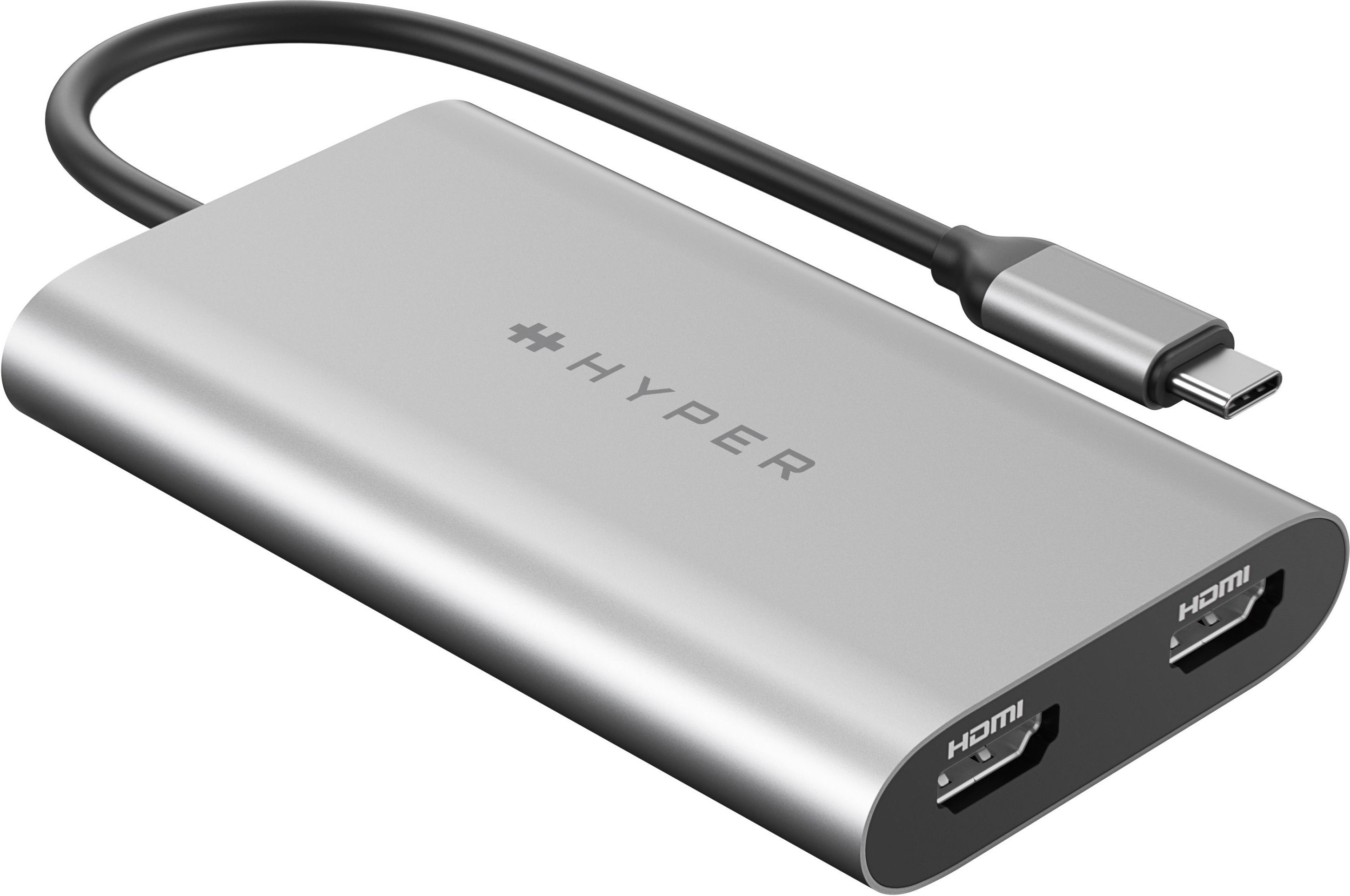 Hyper HyperDrive Dual 4K HDMI Adapter for M1/M2 MacBook